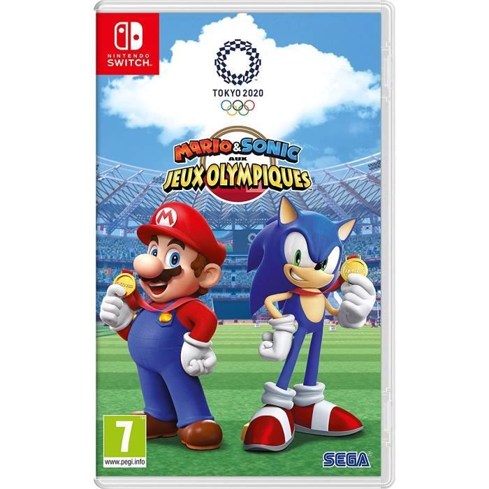 Jeu vidéo - Nintendo - Mario & Sonic aux JO Tokyo 2020 - Sport - Edition Standard - Switch
