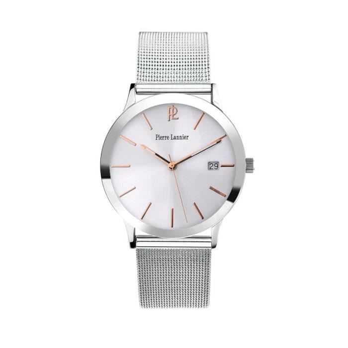Montre Homme Pierre Lannier Elegance Style 252d128 Bracelet Milanais Achat Vente Montre Montre Homme Pierre Lannier Cdiscount