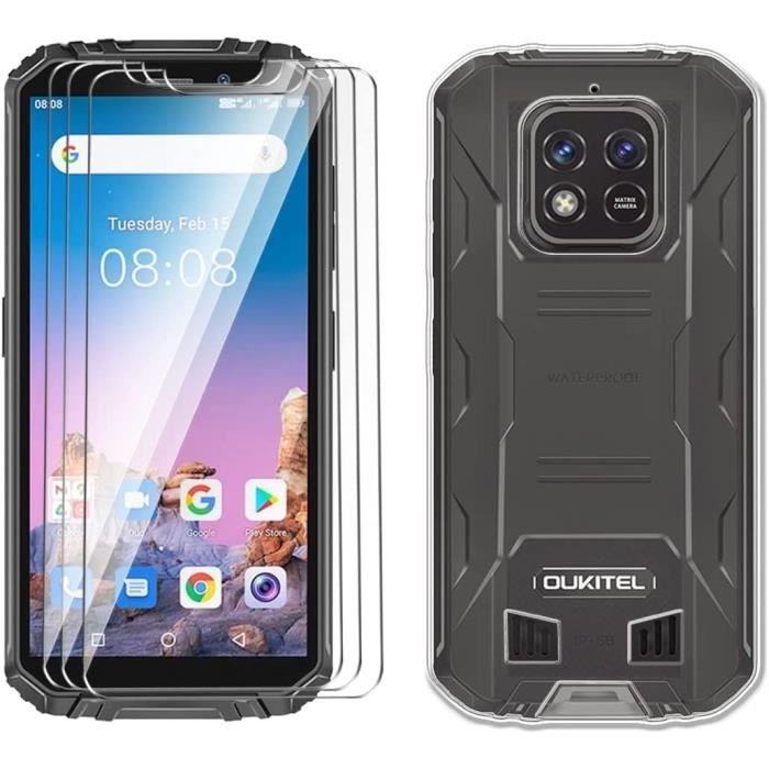 Lot De 2 Protections D'écran Pour Oukitel WP35s - Verre Souple Anti-rayures 9H - Dipos
