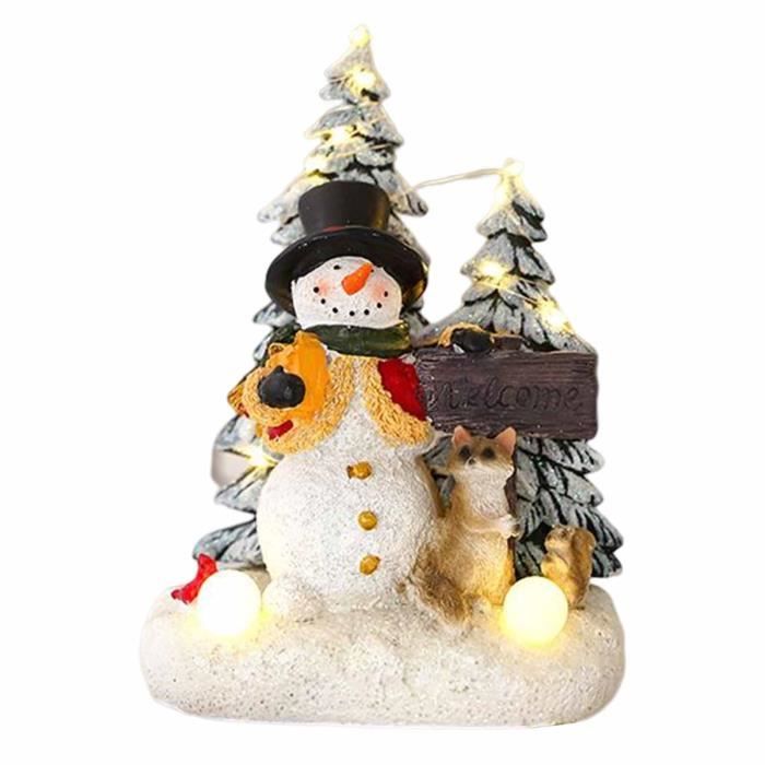 Broche Rétro Bonhomme De Neige En Résine Colorée - Relief Décoratif Vintage - Modèle 105