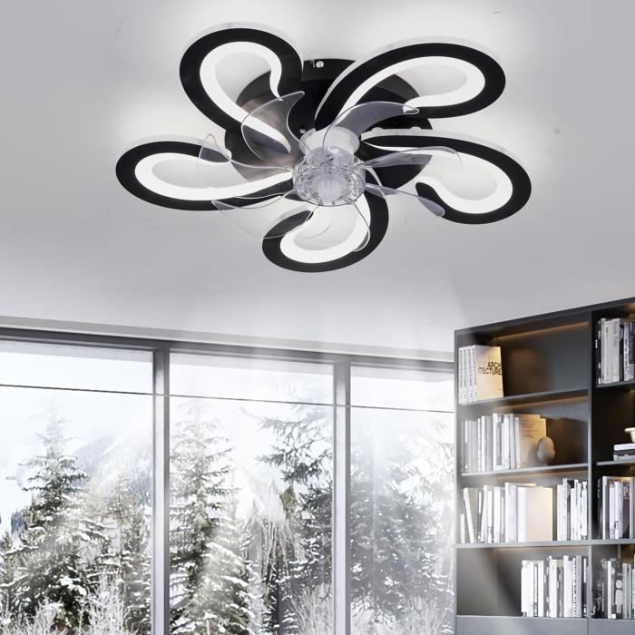 Ventilateur Plafond Ateroll 76cm Avec LED - Télécommande 6 Vitesses