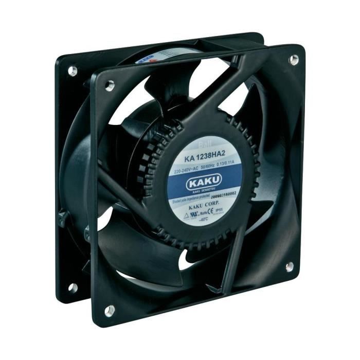 Ventilateur - SEPA - KA1238XA2BMT - 120x120x38 mm - 23 W - 178 m³/h - Sepa