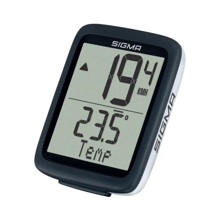 Compteur - Sigma - BC 10.0 WL ATS - Noir - Taille unique - Adulte