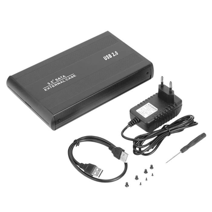 Boîtier Externe USB 2.0 Vers IDE Pour Disque Dur 2.5" Ou 3.5" - Convertisseur Externe, Plug & Play, Alimentation Via USB - 3