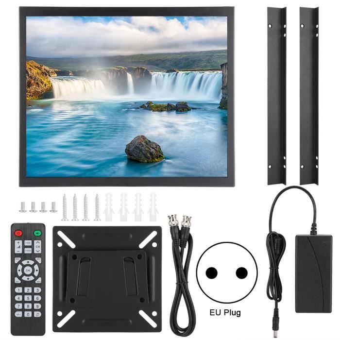Écran Tactile LCD 17 Pouces - Résolution 1280x1024 - Résistif 4 Fils USB - Pour Commerce, Point De Vente (POS)
