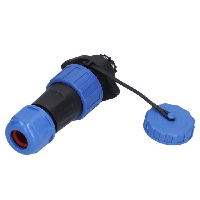 Connecteur Circulaire Aviation SA20 Mâle 2 Broches 25A - Compatible BLUETTI AC200P - Neuf