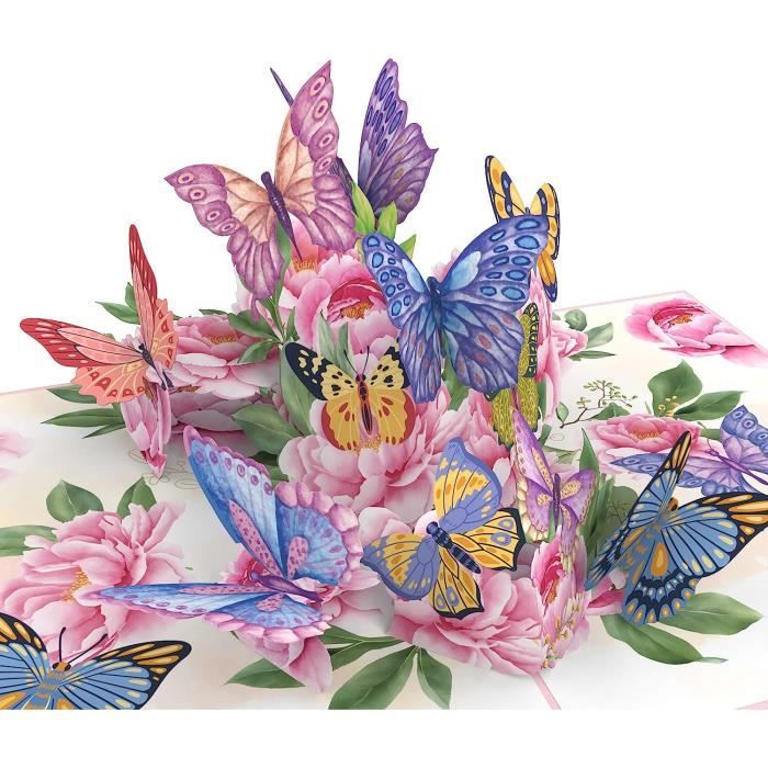 10 Papillons Magiques Volants Blancs à insérer dans Une Carte, Un Faire-Part, spécial Mariages, Fêtes, Anniversaires 10 Papillons Magiques Volants Blancs à insérer dans Une Carte, Un Faire-Part, spécial Mariages, Fêtes, Anniversaires