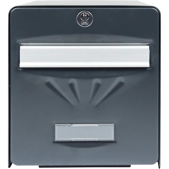 BURG WÄCHTER Briefkasten Potsdam 877 7750 silber >> büroshop24