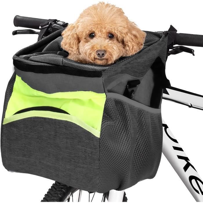 Sac De Transport Pour Animal - Panier Vélo Pour Chien / Chat - Sacoche Pet Bag