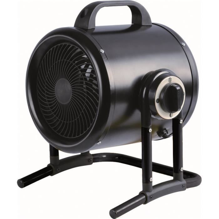 Chauffage Soufflant Atelier Mecafer 3000W - Chauffe 40m² - 2 Vitesses - Fonction Ventilateur