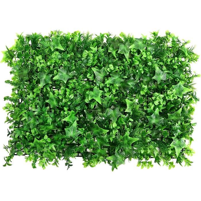 Haie Artificielle Panneau Confidentialité Clôture Photographie Toile De Fond Vert Topiaire Cloture Depistage Pour Scene Stylec