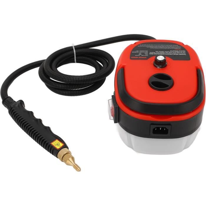 Arealer Nettoyeur Vapeur à Main 1050W Outil de Nettoyage à Vapeur Haute Pression avec 9 Accessoires Portable Multifonction pour Cuisine Canapé Salle de Bain Voiture Fenêtre