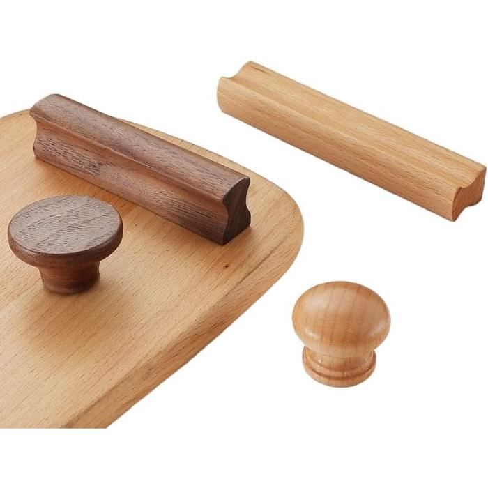 Poignée Bâton De Porte Meuble Poignées De Meubles En Bois Poignées D'Armoires De Cuisine En