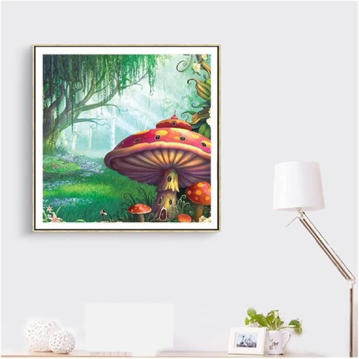 RICUVED Princesse Colorée Diamond Painting Paysage 5D DIY Broderie