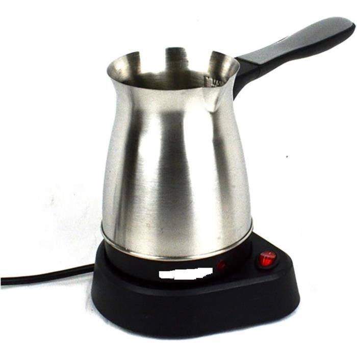 Cafetière Espresso Italienne Coffee Fox - 4 Tasses (200ml), Acier Inox 304 - Pour Plaque, Gaz, Induction - Facile à Nettoyer