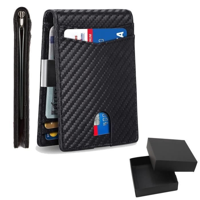 Portefeuille Clip Métal Pour Homme - Porte-cartes Minimaliste - Neuf Avec étiquettes