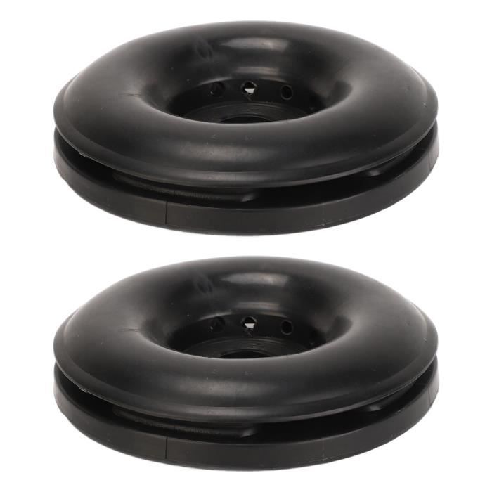 Support AirTag Silicone étanche Housses AirTag Pour Chien VANCLE - Lot De 2 - Silicone étanche - Noir Et Vert étui Airtag Silicone