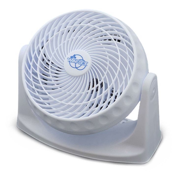 Winflex - ventilateur Floor Fan - 20cm - 30W - Blanc - Winflex Ventilation