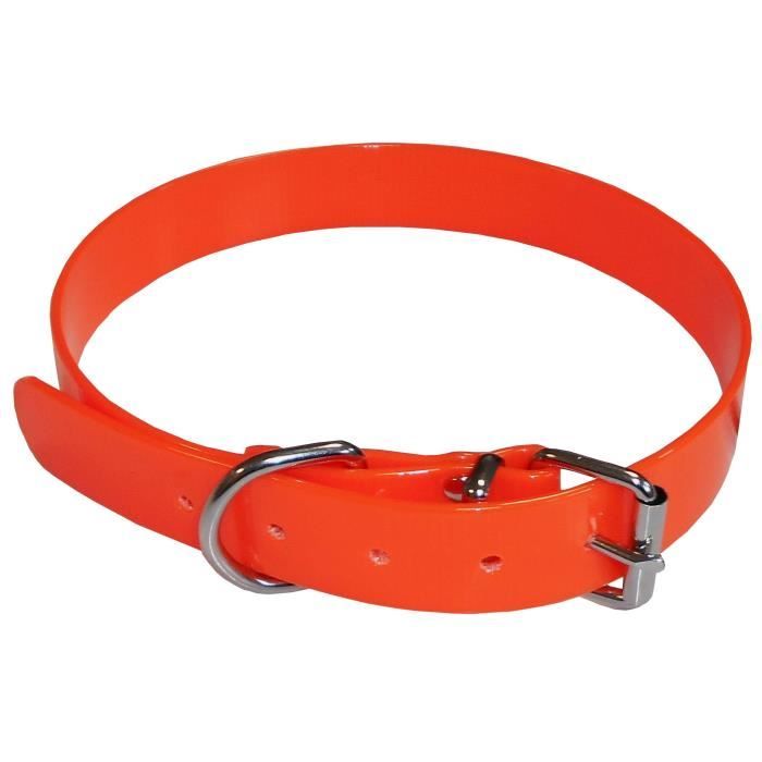 YAGO Collier de chasse - Orange Fluo - Ultra Résistant ...