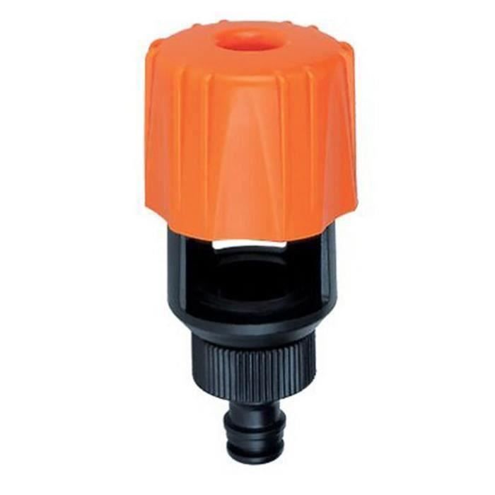 Lot De 3 Connecteurs Universels Robinet KYLOS – Laiton – Filetage 1/2” – Étanche, Pression Jusqu’à 10 Bars – Pour Jardin, Cuisine, Lavage - 8