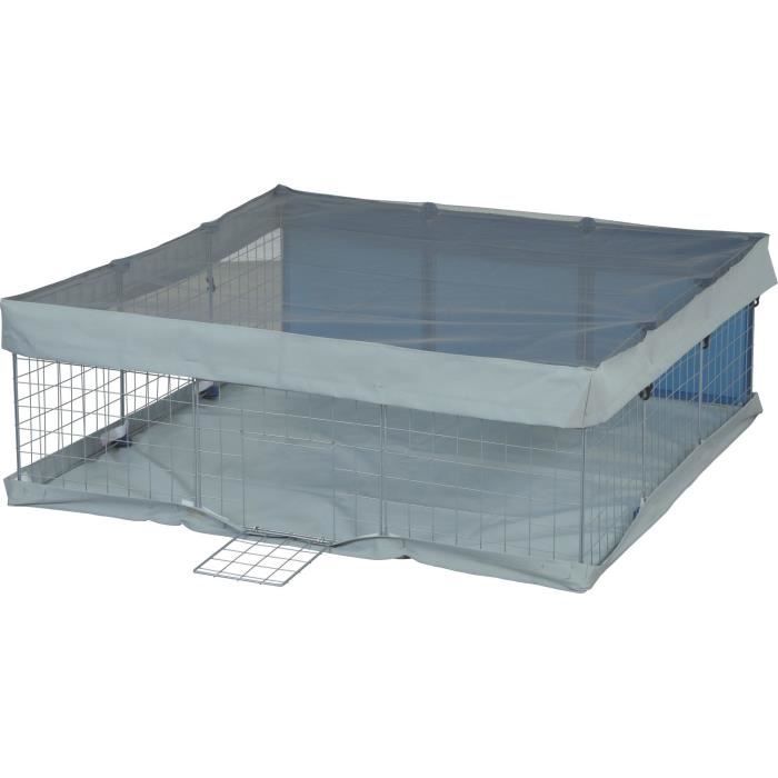 Enclos modulable - ZOLUX - Neo park - Parc pour petits animaux - Cochin dinde - 105X105X35 - 110 m²