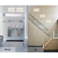 APPLIQUE DINTERIEUR Yafido 2x Applique Murale Interieur LED 30CM Lampe Murale Blanc Chaud 10W Luminaire Mural Moderne AC 220V po154-1