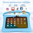 Tablette pour Enfants Veidoo - 7'' Android Tablet PC - 2 Go RAM 32 Go ROM - Contrôle Parental - Éducative (Bleu)-1