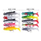 10 Leurres Souples Imitation – PVC Élastique, Design Réaliste, Pour Pêche Eau Douce