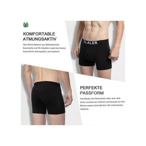 Boxer Homme Gainant Avec Poche Avant Renforcée Et Rayures - Bleu Royal - Taille Unique