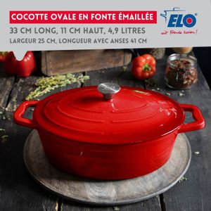 Cocotte en fonte Ovale 31 cm Deep Teal Le Creuset Signature - , Achat, Vente