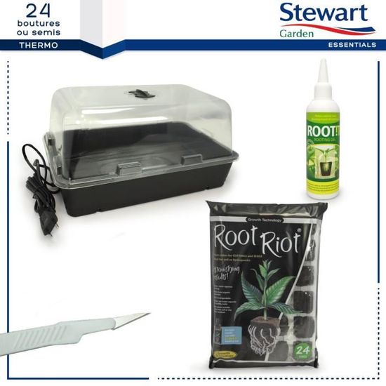 Kit Thermo 48 semis ou boutures Stewart Premium STEWART GARDEN