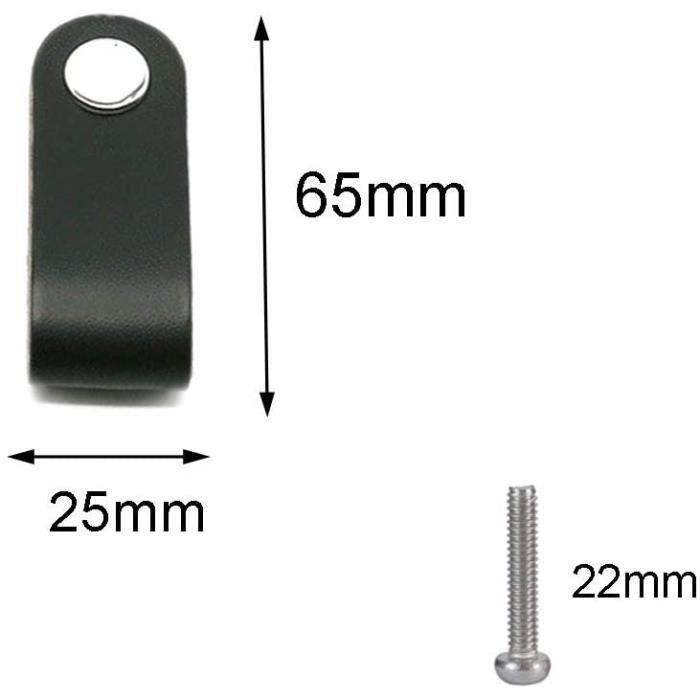 TOKSEO Lot de 2 Paires de poignées de vélo pour Enfants, sécurité par Protection Contre Les Chocs, Calibre 22 mm, Longueur 95 mm, poignées de Guidon en Caoutchouc pour Scooter, vélo Enfant