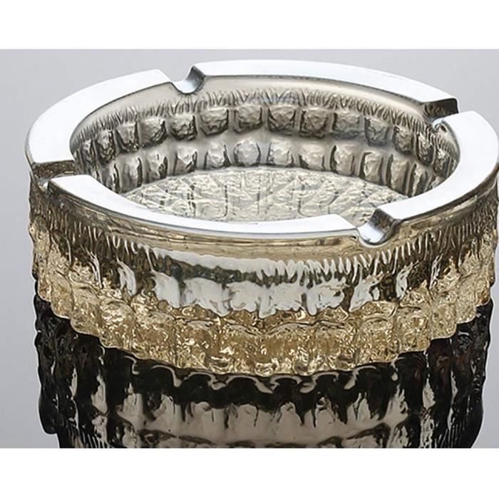 Cendrier En Verre | Cendrier Transparent Carré | Cendrier De Conception