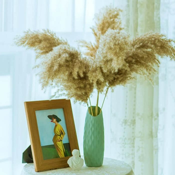 Fleurs Séchées ZJTAPE - 110 Pièces Pampas Et Queue De Lapin | Déco Boho Pour Salon Et Mariage