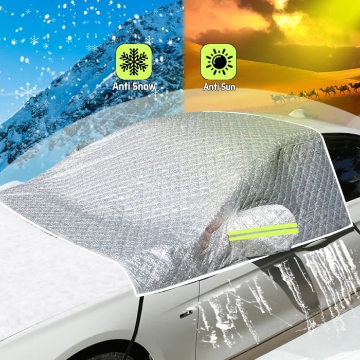 Pare-soleil de voiture imperméable, couverture de neige, pare-brise de  voiture, protection automobile contre - Cdiscount Auto