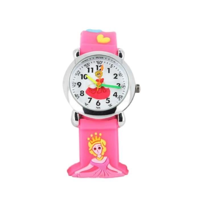 Montre Fille Rose Princesse belle au bois dormant Cdiscount