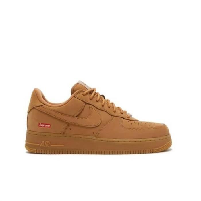 Nike Air Force 1 Low SP Supreme Homme et Femme Kaki Kaki Cdiscount Chaussures