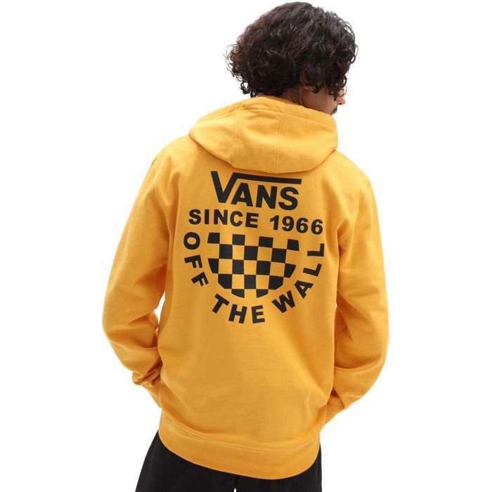 Sweat a Capuche VANS Have a Good Jaune Homme Manches longues Jaune Cdiscount Pret a Porter