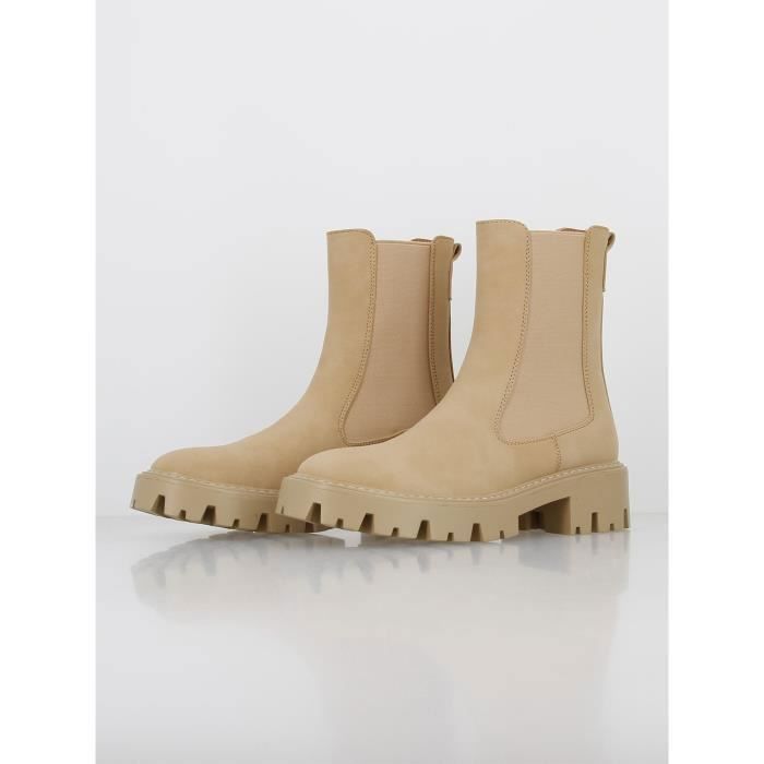 Bottines Femme Only Shoes Onlbetty 1 Aspect Nubuck Couleur