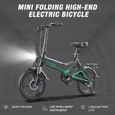 HITWAY Vélo Électrique Pliable, Vélo assistance électrique 25km/h | Batterie amovible 7.5Ah 250W | 3 Modes vitesse | Autonomie 45km-2