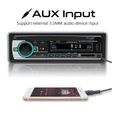 Autoradio bluetooth Double Bluetooth Radio FM AUX Mains libres Copie de la source audio Lumières colorées autoradio 60W-2