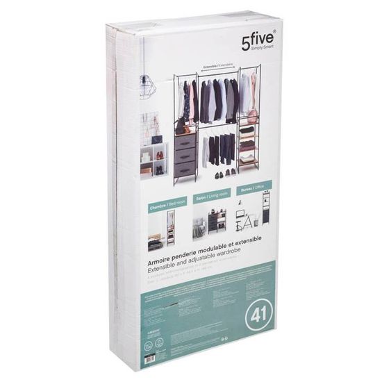 Dressing Modulable Extensible 180 Cm 5five Achat Vente