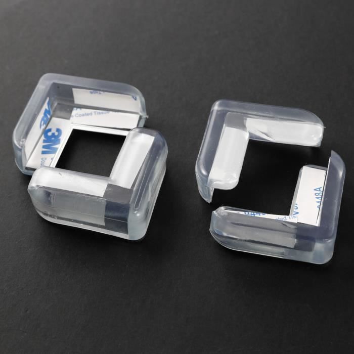 Lot De 20 Protections D'angle Pour Bébé, Protections D'angle En Silicone Pour Protéger Les Coins Et Les Bords De Meubles Et De Table Tranchants
