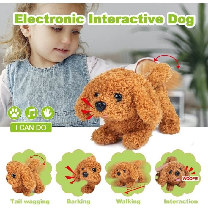 Chien Robot, Chien de Compagnie interactif électronique - Marche Chien Robot, Chien de Compagnie interactif électronique - Marche