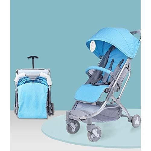 Poussette Ultra Compacte,Barre de Protection Harnais 5 Points,  Tout-Terrain,4 Roues, Légère,pour Avion Poussette avec poignée de,351 -  Cdiscount Puériculture & Eveil bébé