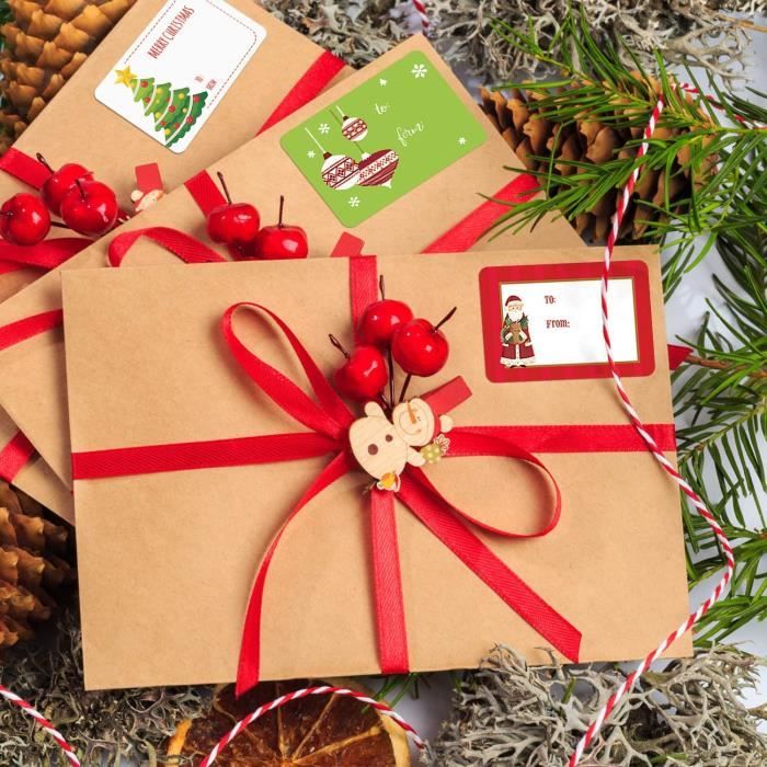 20 Étiquettes pour les cadeaux de Noël - Loisirs Créatifs