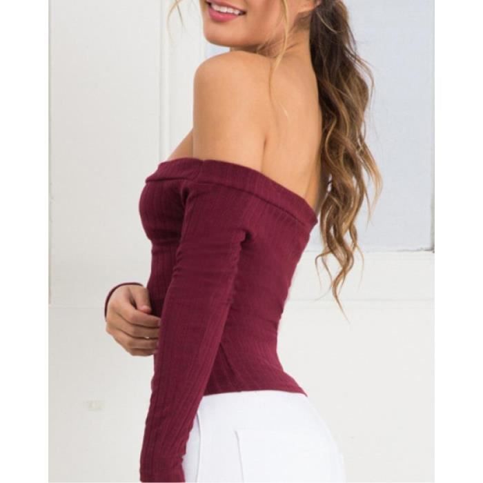 Blouse epaule nu online