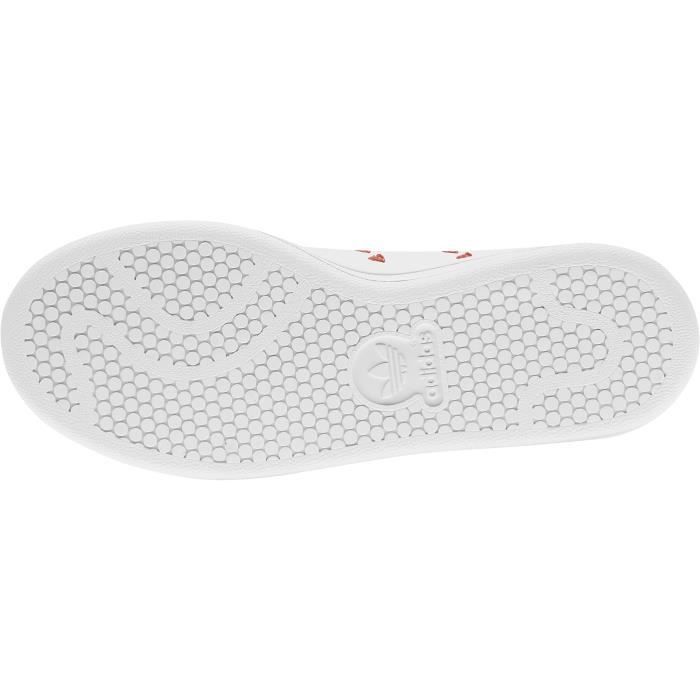 Stan smith shop coeur rouge junior