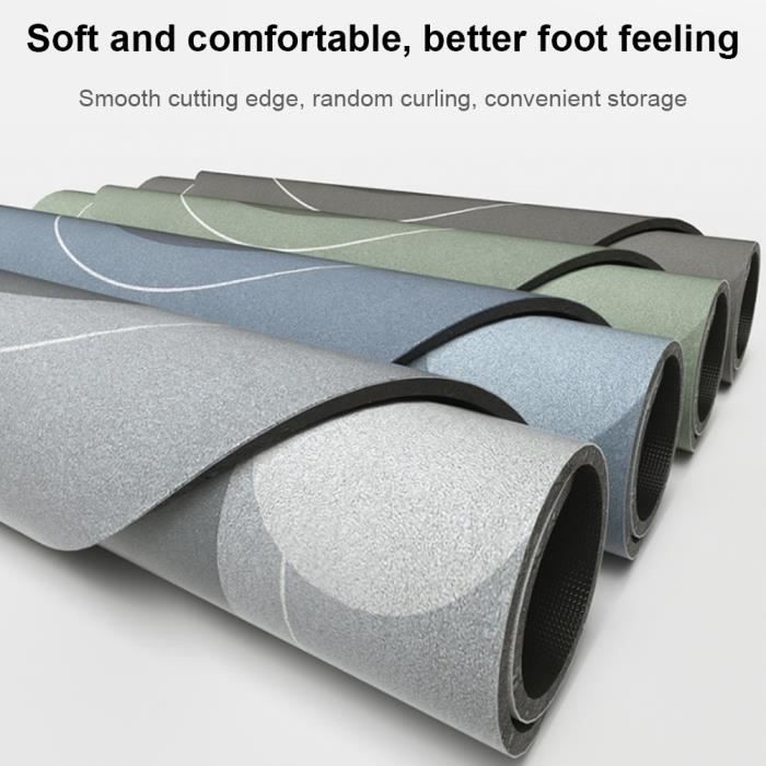 EGNMCR Tapis d'Extérieur pour Salon 1pc Tapis de Bain en Mousse à Mémoire de Forme Tapis de Salle de Bain en Relief Tapis de Bain Absorbant l'Eau et Lavable, Tapis Antidérapant, Épais