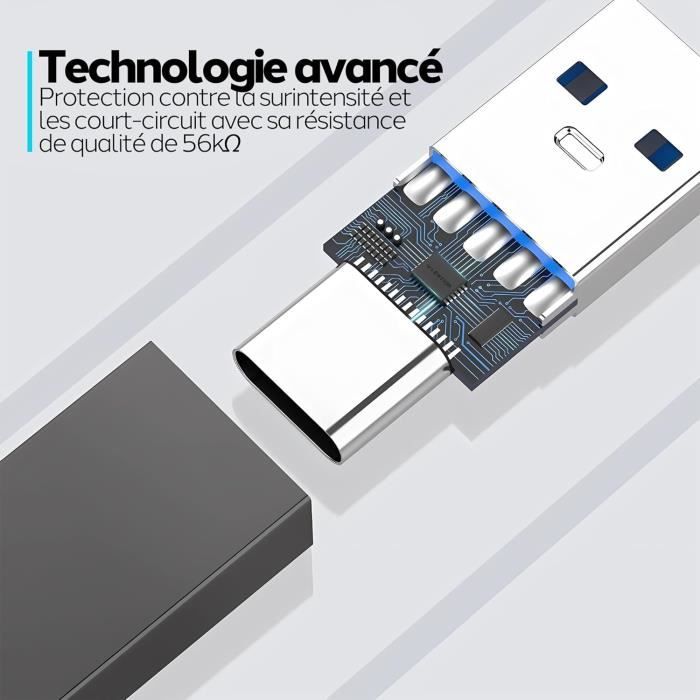 Adaptateur Usb-C Femelle Vers Usb- A 3.1 Mâle [Lot De 3] Embouts De ...